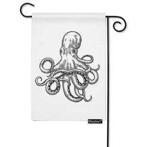 SKU-09-12.5 x 18 Inch Octopus Flag